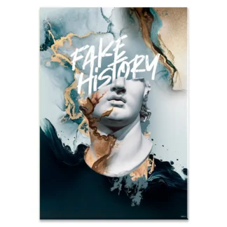Plakat / lærredsprint - Fake history