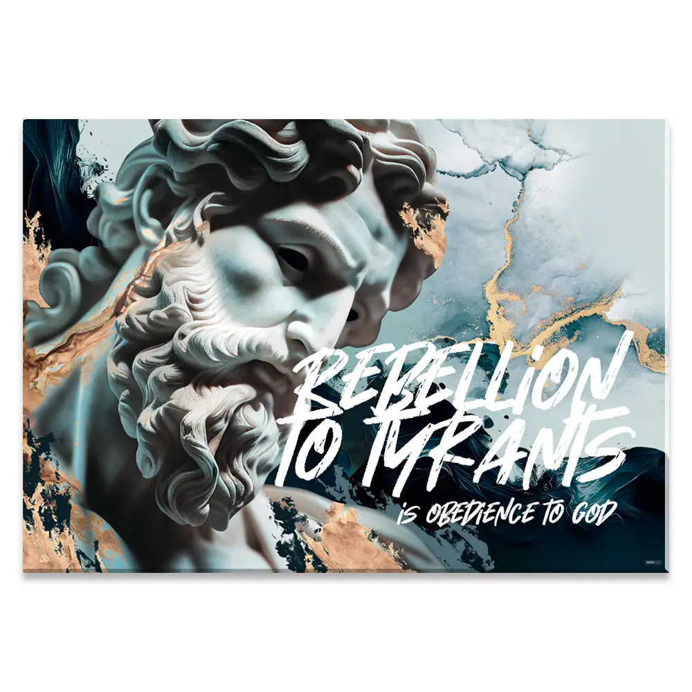 Plakat / lærredsprint - Rebellion to tyrants