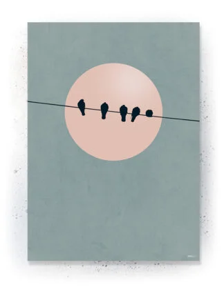 Plakat / lærredsprint - Smukke naturlige plakater