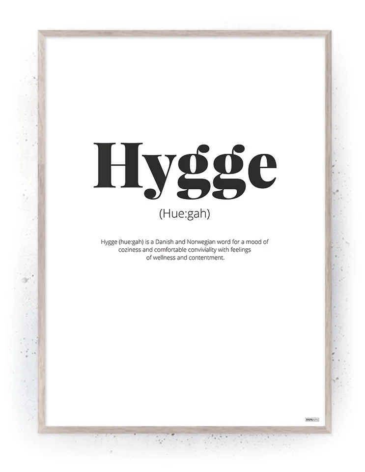 Citat - Plakat / lærredsprint - Sort/hvid