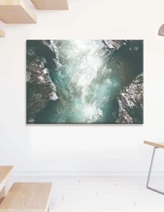 Plakat / lærredsprint - Natur motiver i grønne farver