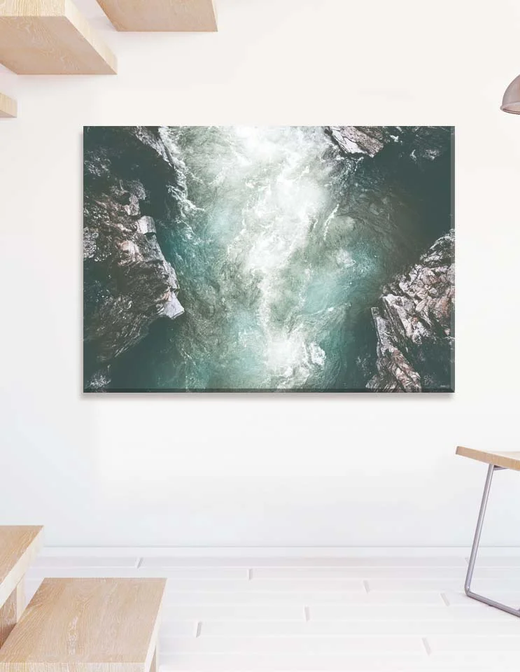 Plakat / lærredsprint - Natur motiver i grønne farver