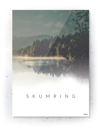 Plakat / lærredsprint - Natur motiver i grønne farver