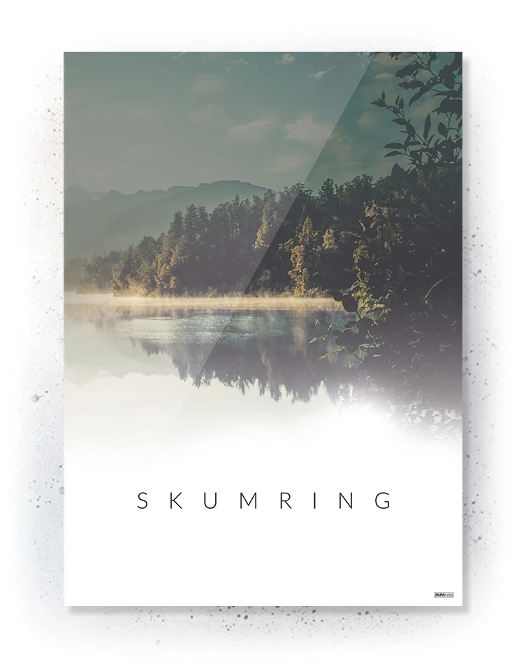 Plakat / lærredsprint - Natur motiver i grønne farver