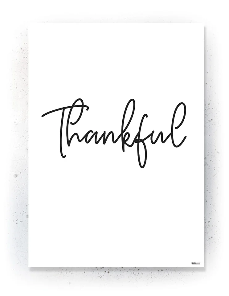 Citat - Plakat / lærredsprint - Sort/hvid