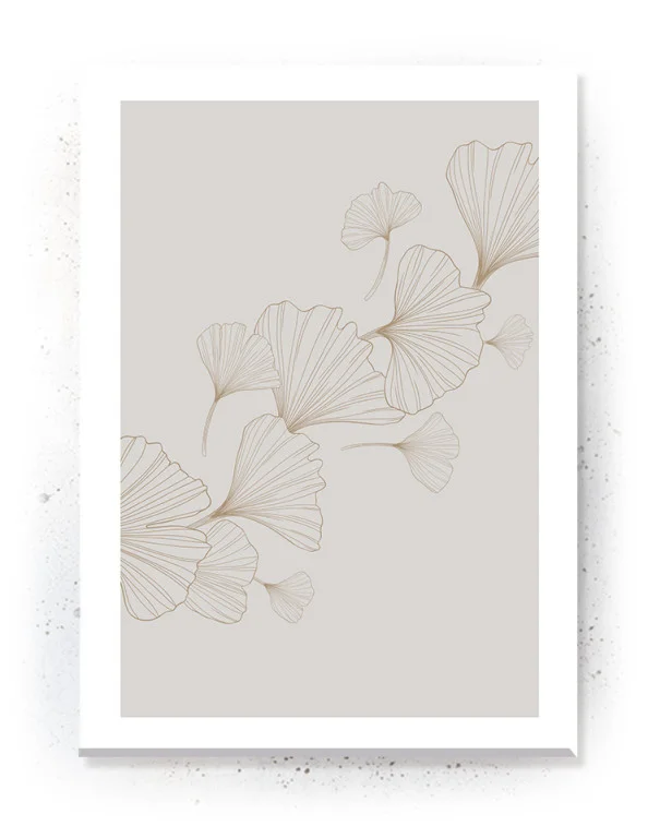 Plakat / lærredsprint - Smukke naturlige plakater