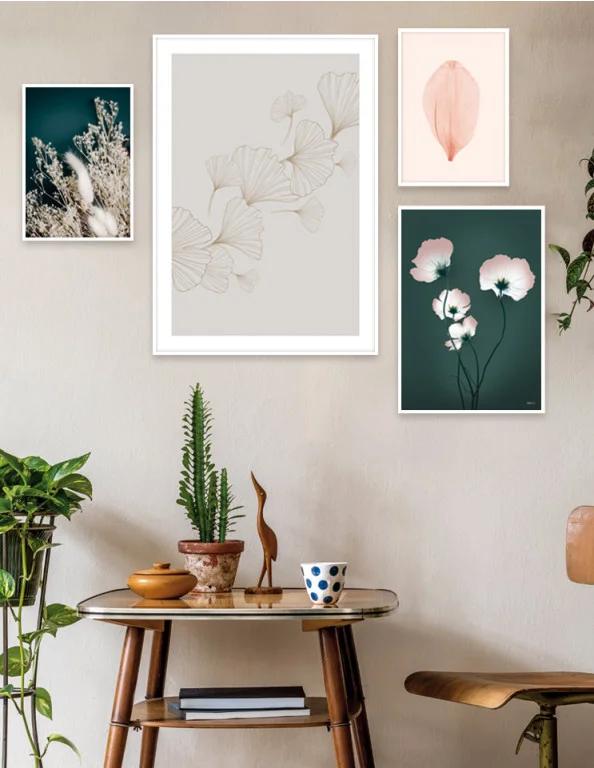 Plakatsæt / lærredsprint - Smukke naturlige plakater