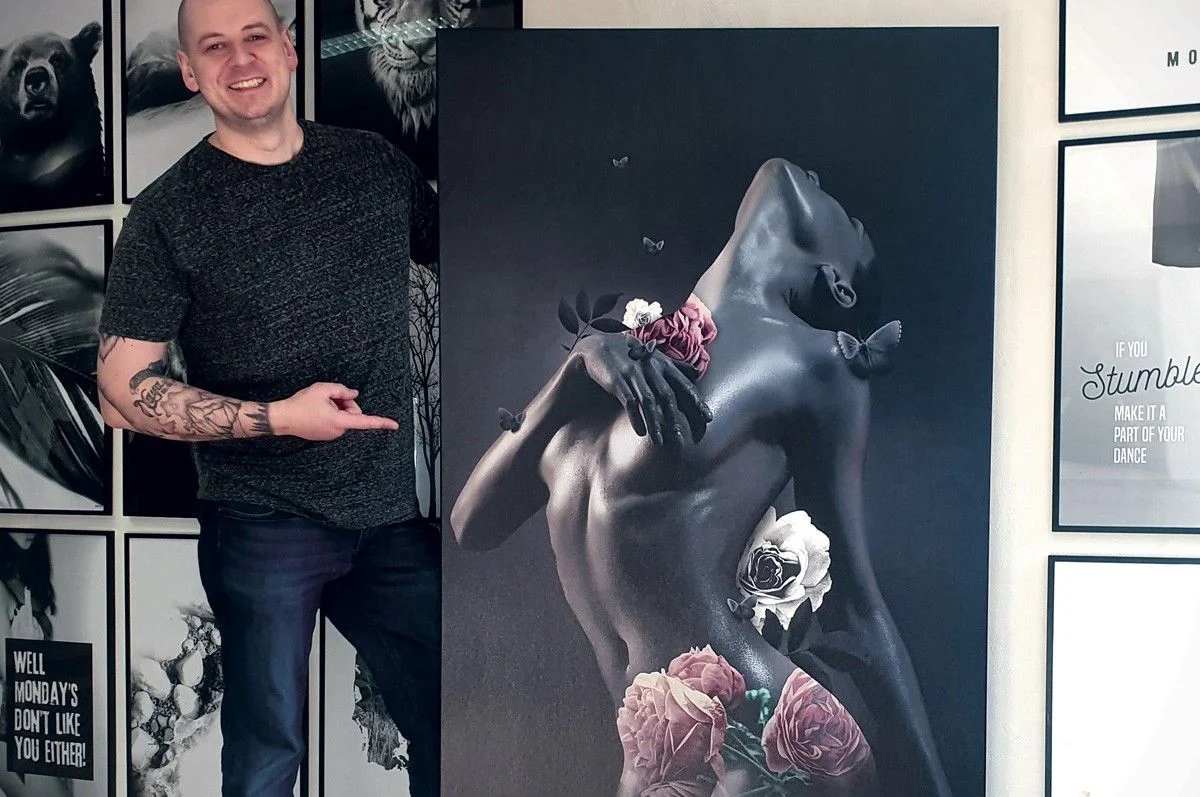 Stort billede i lærredsprint (Canvas)