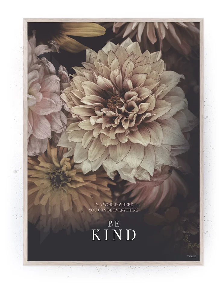 Plakat / lærredsprint - Nedtonede naturlige farver