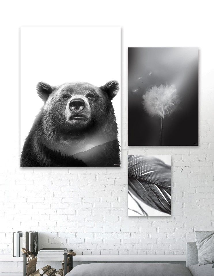 Bear no 1 plakatsæt