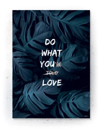 Plakat / lærredsprint - Flotte artworks i nydelige nedtonede pastel farver