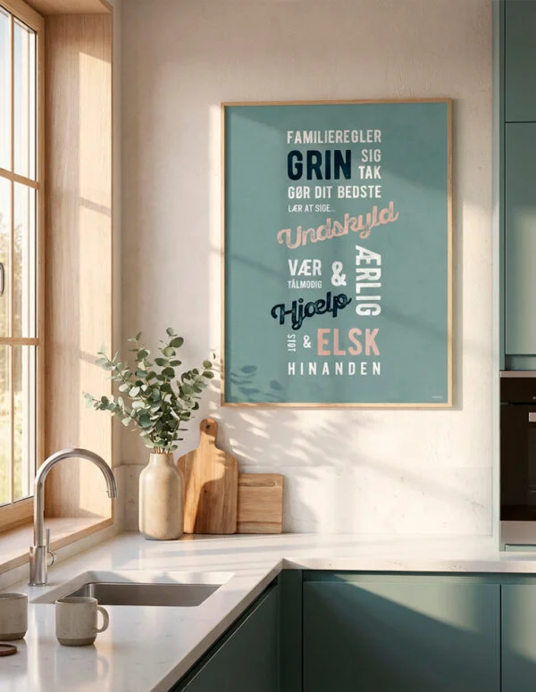 Familie Regler (PAPAPAPA Plakater)