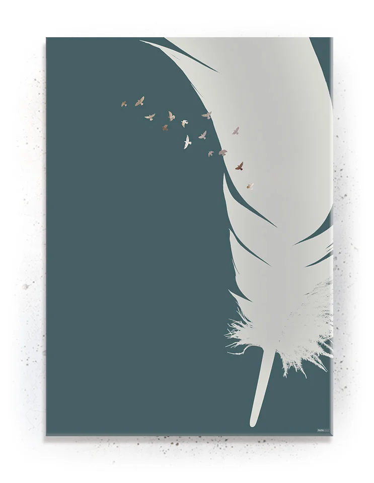 Plakat / lærredsprint - Flotte artworks i mørke og lyse nuancer