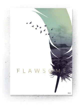 Plakat / Lærredsprint med grønne farver