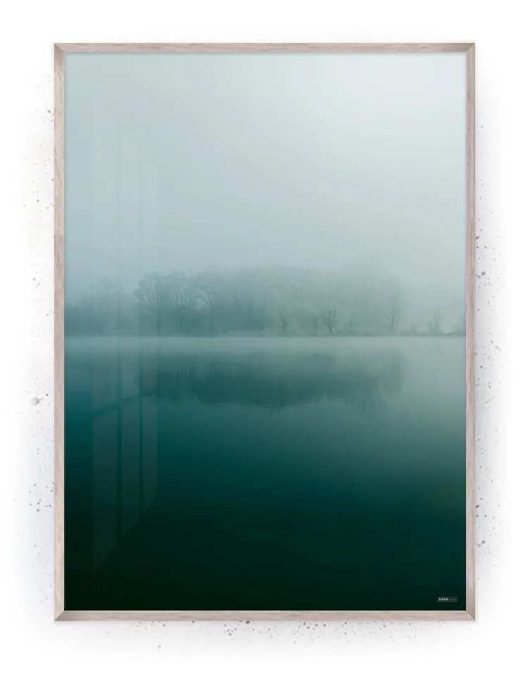 Plakat / lærredsprint - Nedtonede naturlige farver