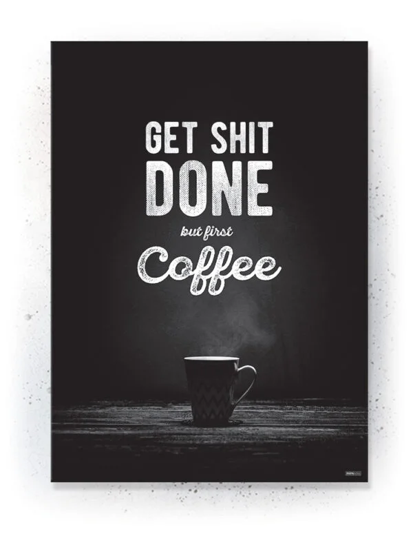 Citater - Plakat / lærredsprint - Flotte artworks i sort/hvid