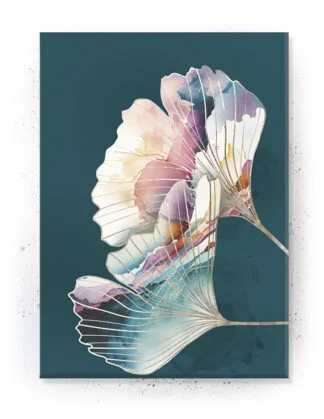 Plakat / Lærredsprint med detaljerede farverige abstrakte motiver