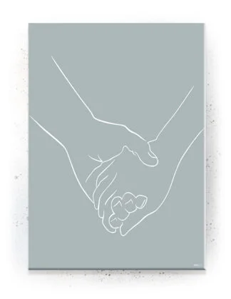 Plakat / lærredsprint - Nedtonede naturlige farver