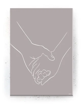 Plakat / lærredsprint - Nedtonede naturlige farver