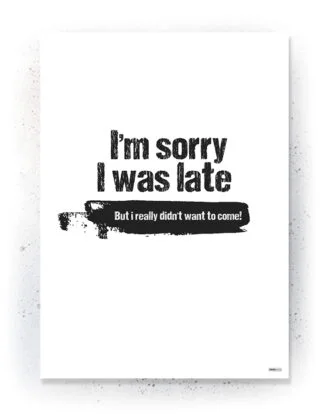 Citater - Plakat / lærredsprint - Flotte artworks i sort/hvid