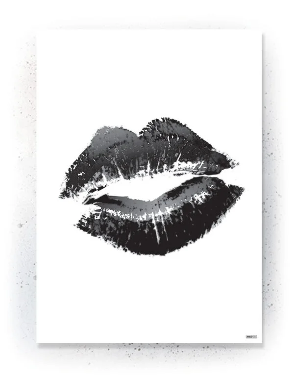 Plakat / lærredsprint - Flotte artworks i sort/hvid