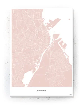 København - Danske By plakater - plakat / lærredsprint