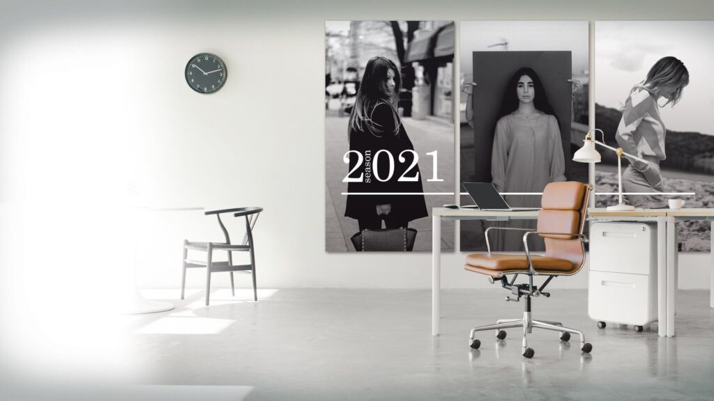 Kontor indretning af erhvervslokaler medium skabelon 07