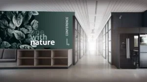 Kontor indretning af erhvervslokaler medium skabelon 08