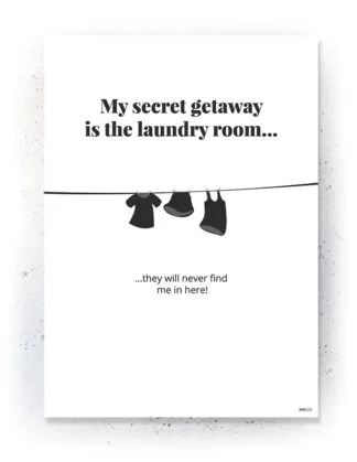 Citater - Plakat / lærredsprint - Flotte artworks i sort/hvid