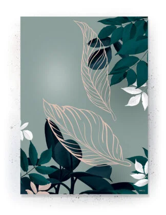 Plakat / lærredsprint - Flotte naturlige farver og motiver fra naturen