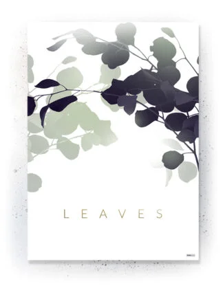 Plakat / Lærredsprint med grønne farver