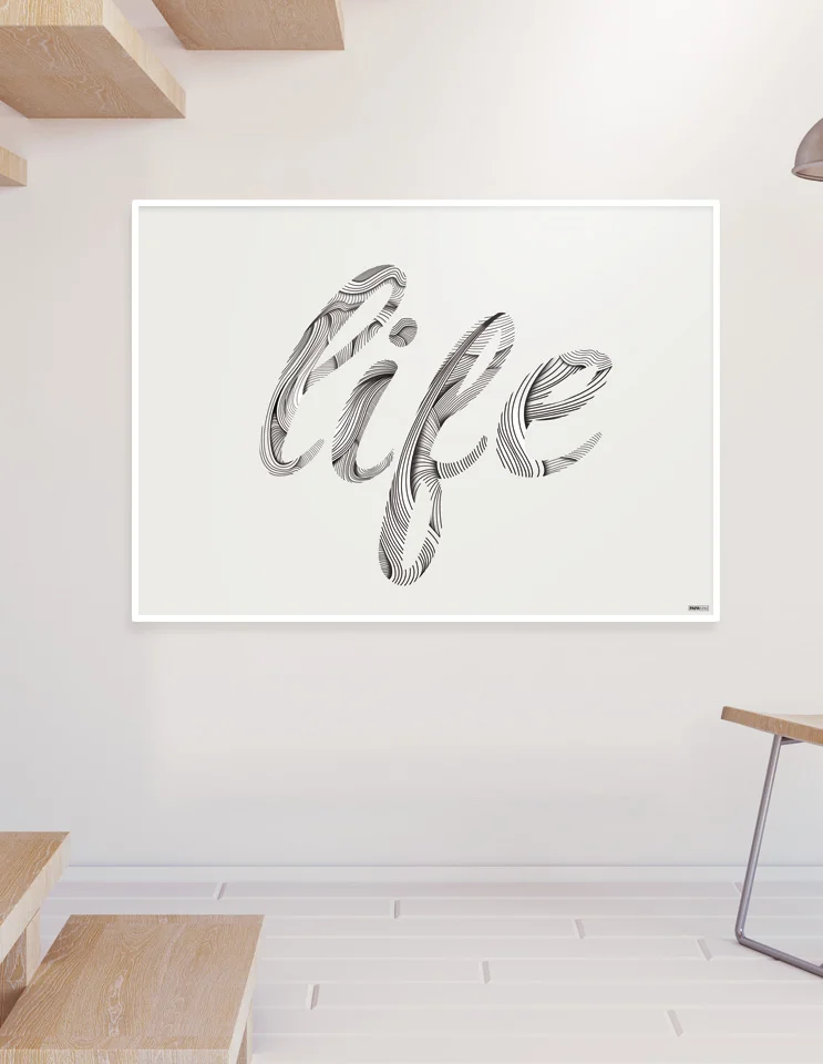 Plakat / lærredsprint - Nedtonede naturlige farver