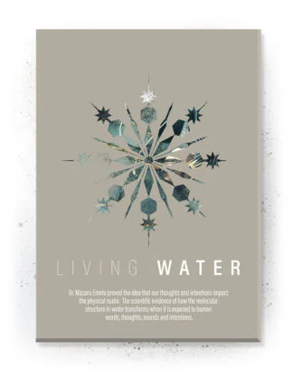 Plakat / lærredsprint - Flotte artworks i Sand/Grøn