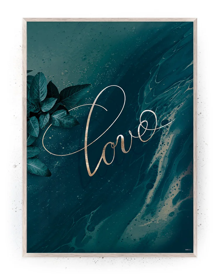 Plakat / lærredsprint - Flotte artworks i mørke og lyse nuancer