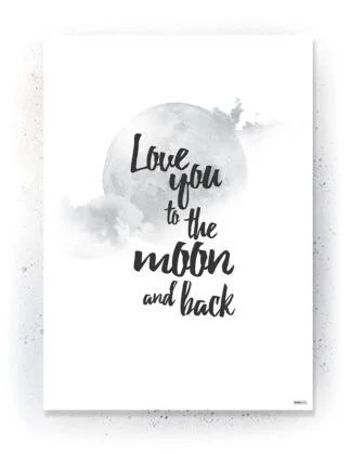 Plakat / lærredsprint - Flotte artworks i sort/hvid