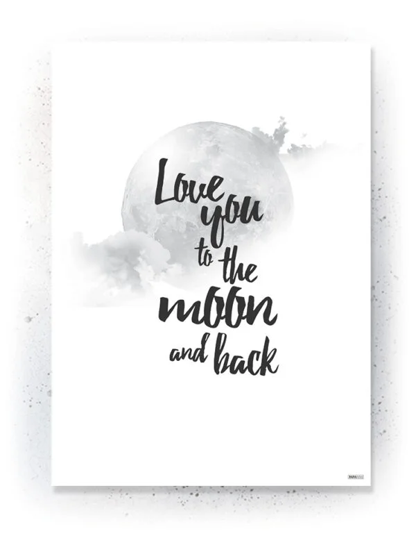 Plakat / lærredsprint - Flotte artworks i sort/hvid