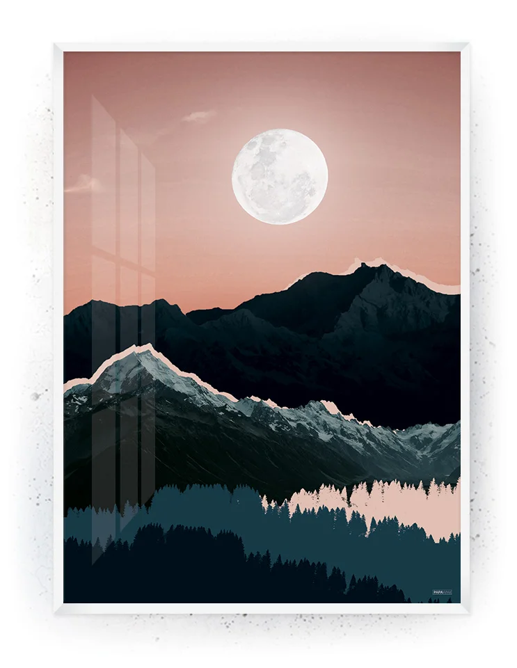 Plakat / lærredsprint - Flotte naturlige farver og motiver fra naturen