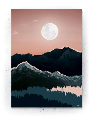 Plakat / lærredsprint - Flotte naturlige farver og motiver fra naturen