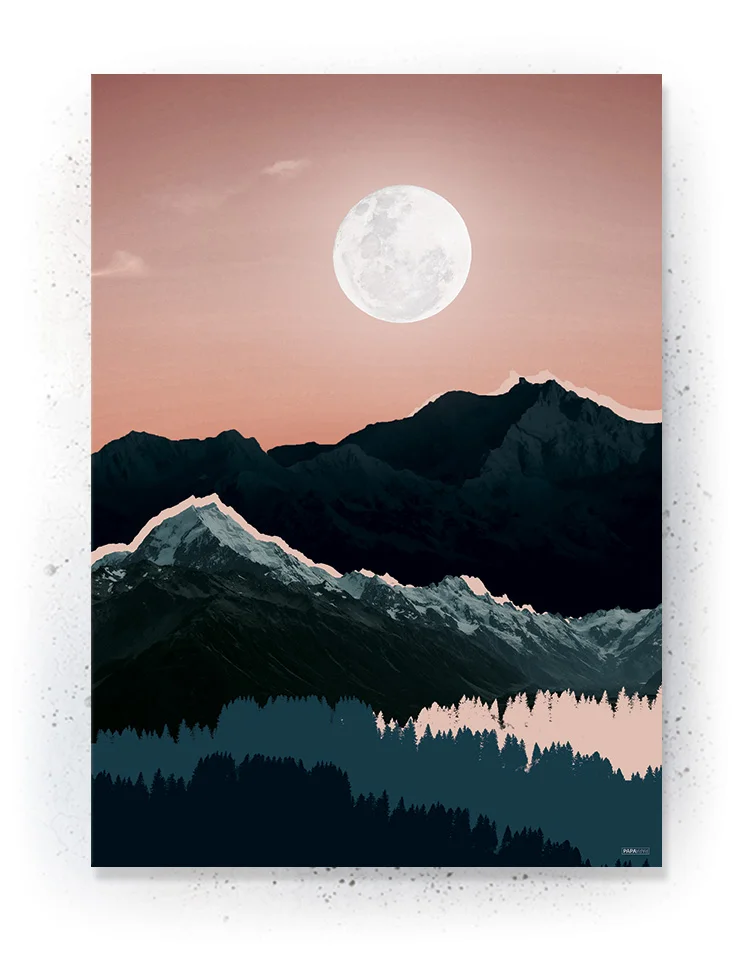 Plakat / lærredsprint - Flotte naturlige farver og motiver fra naturen