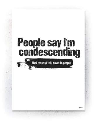 Citater - Plakat / lærredsprint - Flotte artworks i sort/hvid