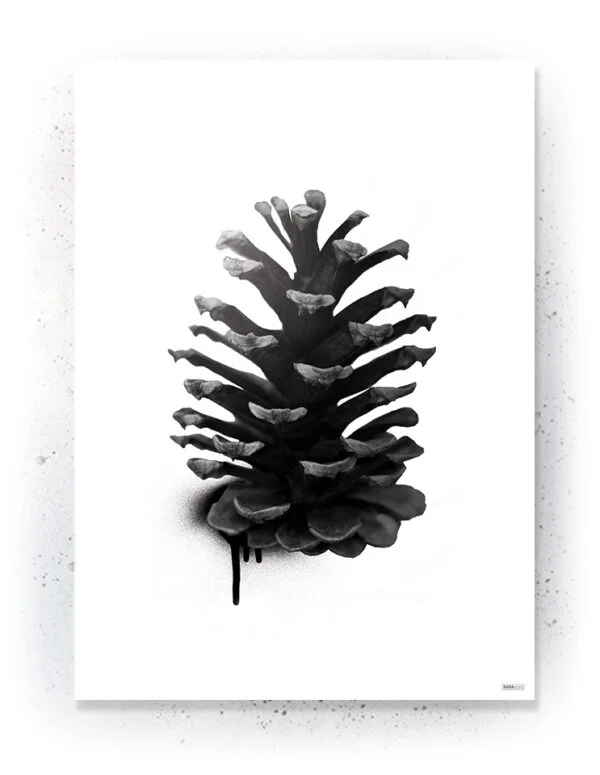 Plakat / lærredsprint - Flotte artworks i sort/hvid