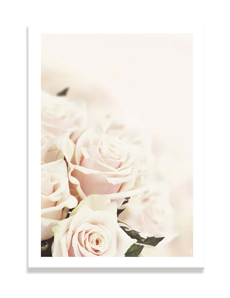 Plakat / lærredsprint - Smukke pasteller og naturlige farver