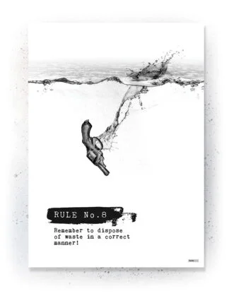 Citater - Plakat / lærredsprint - Flotte artworks i sort/hvid