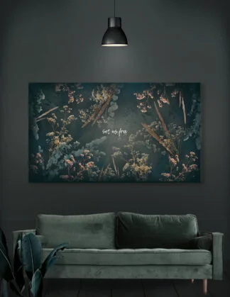 Plakat / lærredsprint - Nedtonede naturlige farver