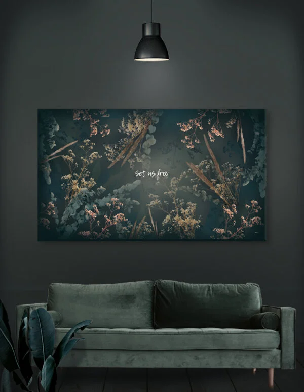 Plakat / lærredsprint - Nedtonede naturlige farver