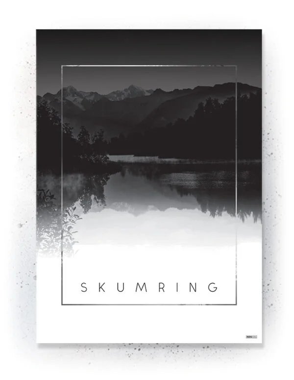 Plakat / lærredsprint - Flotte artworks i sort/hvid