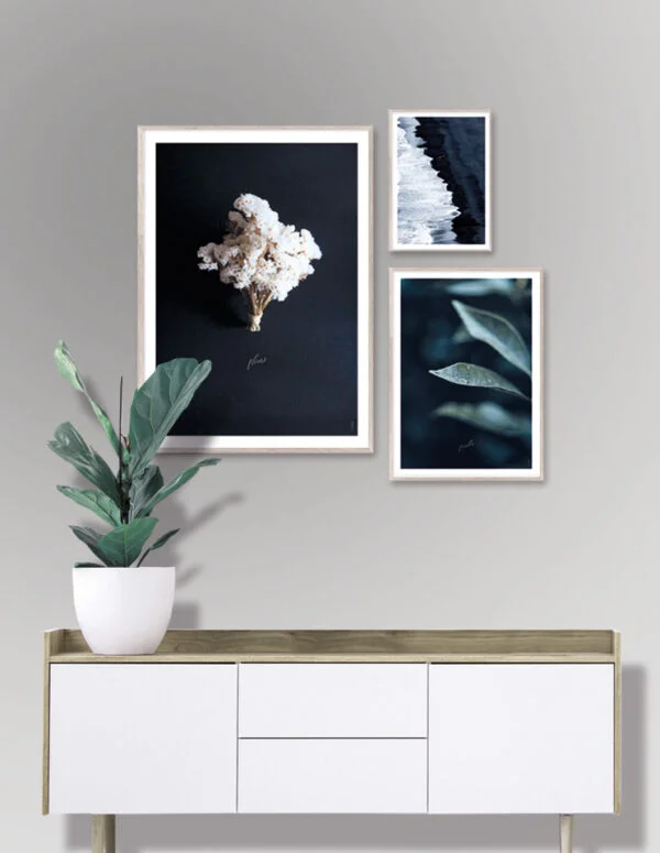 Plakatsæt / Lærredsprint nordisk design Indretning