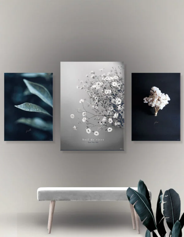 Plakatsæt / Lærredsprint nordisk design Indretning