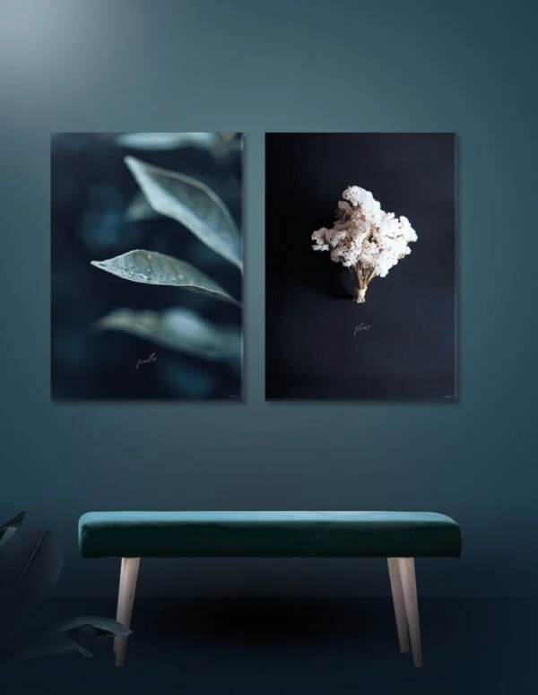 Plakatsæt / Lærredsprint nordisk design Indretning