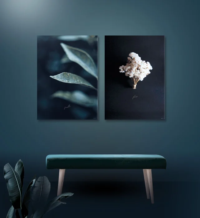 Plakatsæt / Lærredsprint nordisk design Indretning